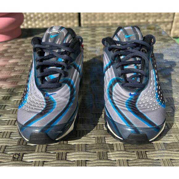 Nike Air Max Deluxe “Thunder Blue / Laser Fuchsia” Sneakers Women 5 / Kids 3.5Y - Picture 8 of 9